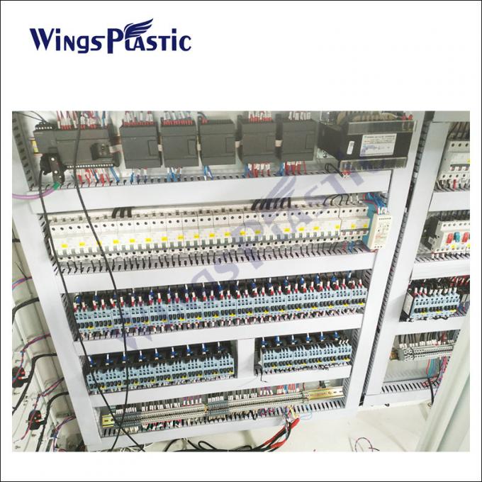 PE-golfbuisapparatuur met waterkoeling en schroefsnelheid 0-74 rpm 5