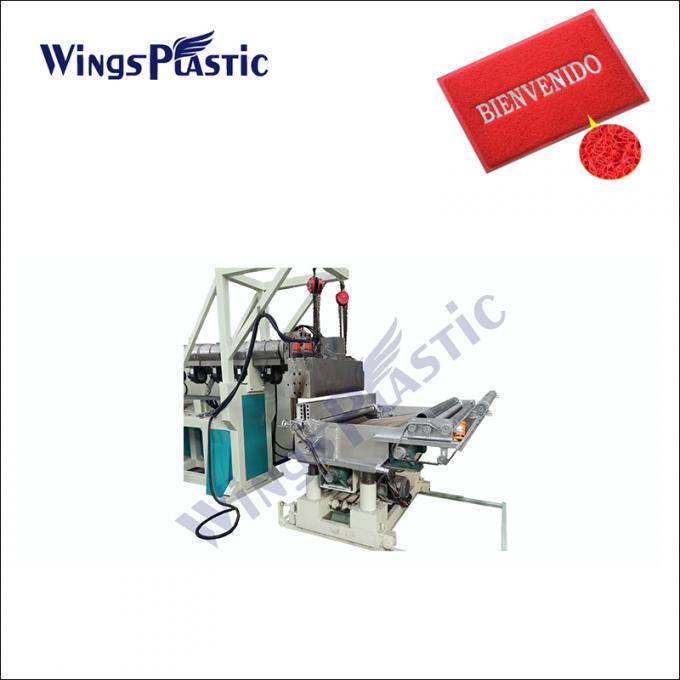 420kw hoofdmotorvermogen PVC poeder PVC spoel lus mat extruder machine 3