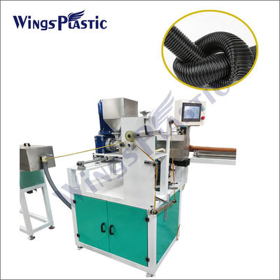 EVA Plastic Corrugated Pipe Extruder-Golf de Pijpproductielijn van het Machinelldpe Zwembad