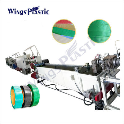 Plastic verpakkingsstrip die machine PP PET-band extrusielijn maakt