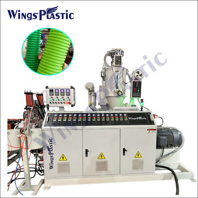 Productielijn voor hoge snelheid HDPE-dubbelwandgolfbuizen Plastic Extruder DWC-buizenmachine