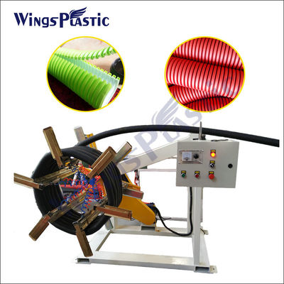 Automatische DWC-buismachine HDPE PVC-dubbelwandgrofbuis-extrusie-machine