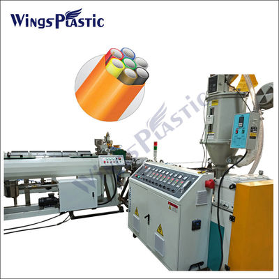 HDPE PE van het de Bundelomhulsel van Kabelmicropipe van de de Pijpuitdrijving de Machineproductielijn