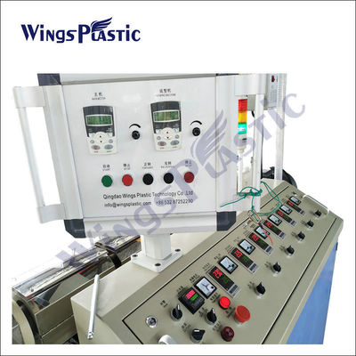 Pp-PE de Enige Muur Golf Plastic Extruder die van de de Waterpijpslang van Shisha Machine maken