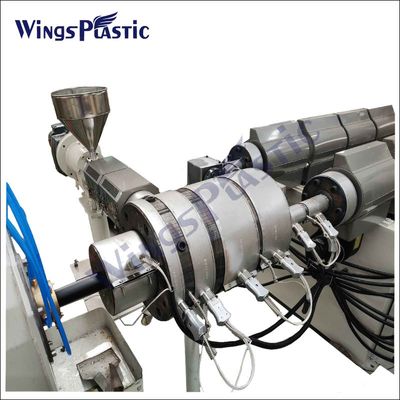hdpe pp ppr Pipe Extruder Apparatuur Plastic Gas Water Pipe Extrusion Machinery