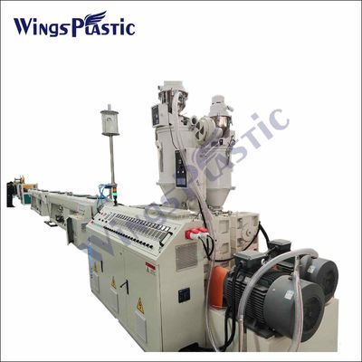 HDPE van PPR pp de Machinepe van de Pijpextruder Plastic Pijpproductielijn 150-220kg/H