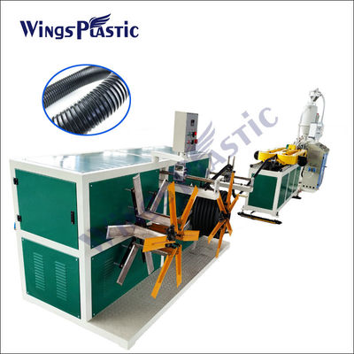 De enige van de de Uitdrijvingsmachine Golfbuis van de Muurpijp Machine van de de Pijpextruder Plastic