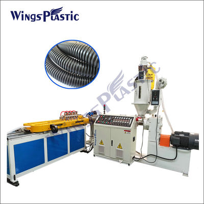 PE pp van pvc Plastic Plastic SWC Enige Muur Golf de Pijpproductielijn van de de Pijpproductielijn