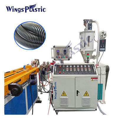 Stabiele HDPE van de de Machinehoge snelheid van de Pijpextruder Enige Muur Golf de Pijpextruder