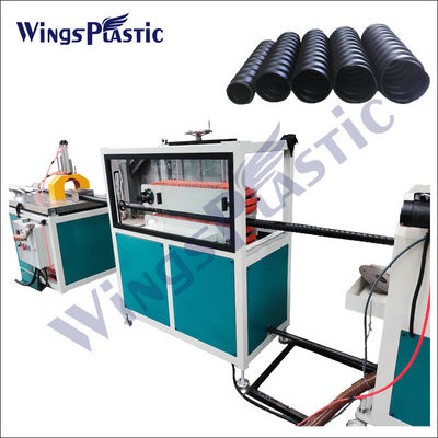 Voorgespannen PE plooide Pijpmachine Golfpijp Productiemachine