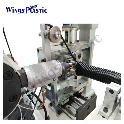 Vcuumreinigingsmachine die Golf van de de Buisextruder van EVA LLDPE van de Pijpextruder Plastic de Machinespiraal winden