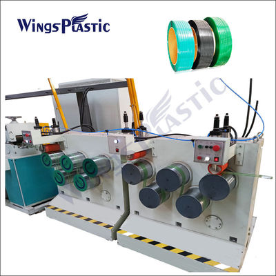 Plastic pp-HUISDIER bandproductielijn vastbinden/plastiek die makend machine vastbinden