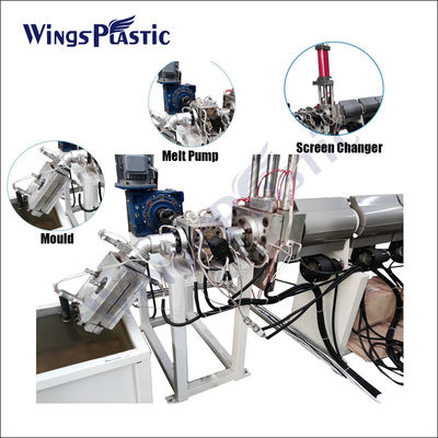 Pp-Riemproductielijn pp die de Machine Plastic pp inpakken die van de Riemuitdrijving Bandproductielijn inpakken
