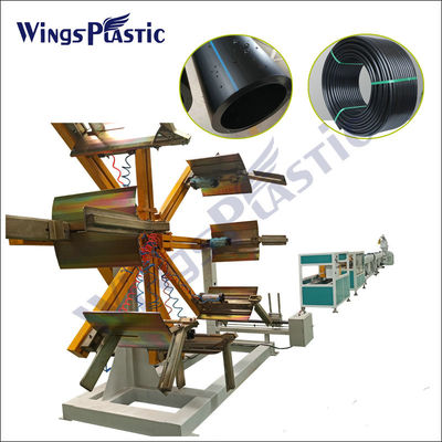 High Output 16MM-63MM PE Waterpijp Hydraulische Pipe Extrusion Machine
