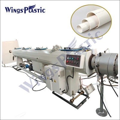 High Speed Plastic Pipe Extruder Machine / Pvc Pipe Making Machine met aangepaste spanning