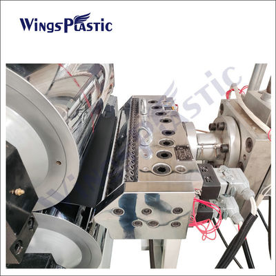 HDPE LDPE Plastic de Machinepp Blad die van de Bladextruder Machine 5001200mm maken