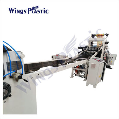 Het enige HDPE van de de Extrudermachine van het Schroef Plastic Blad LDPE Blad die van HEUPENpvc Machine maken