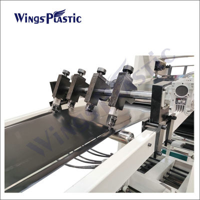 Het enige HDPE van de de Extrudermachine van het Schroef Plastic Blad LDPE Blad die van HEUPENpvc Machine maken