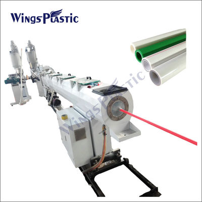 380V/50HZ PERT Tube PPR Waterpijplextrusiemachine met een snelheid van 0,5-10m/min