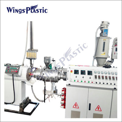 De plastic HDPE PE pp PPR Productie die van de de Pijpuitdrijving van de Watervoorzienings Elektrische Buis de machine van de Machine ppr pijp maken