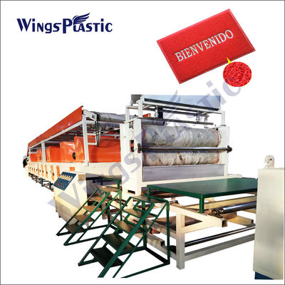 Pvc-pvc Mat Carpet Making Machine Cushion Mat Machine van Mat Making Machine van de Rolvloer
