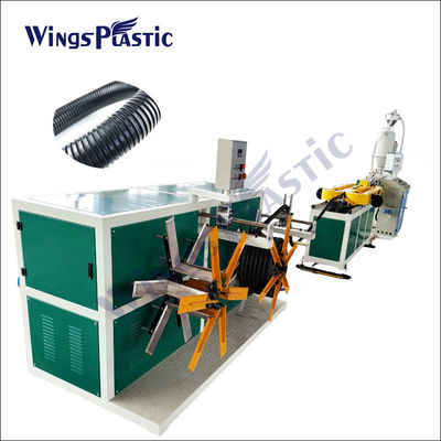 De volledig Automatische Plastic PE pp Enige Muur Golfpijp die van pvc Extrudermachine maken