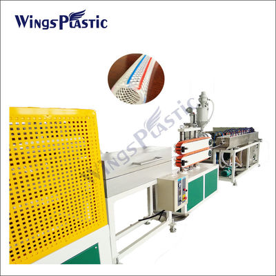 De automatische Plastic pvc-Pijp van de Hoge drukvezel versterkte Slang van de het vlechtenpijp van pvc van de Productiemachine de uitdrijvingsmachine