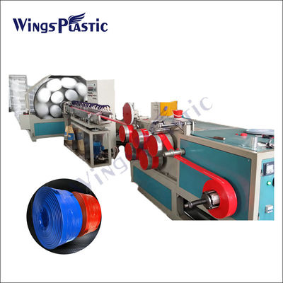 Hoog productieve PVC-vezelversterkte laag platte irrigatie slang extruder maken machine