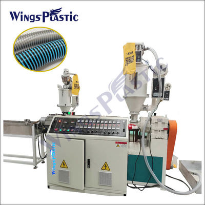 PLC-besturingssysteem stofzuiger Flexible Hose PVC PE EVA Plastic Hose Extrusion Machine