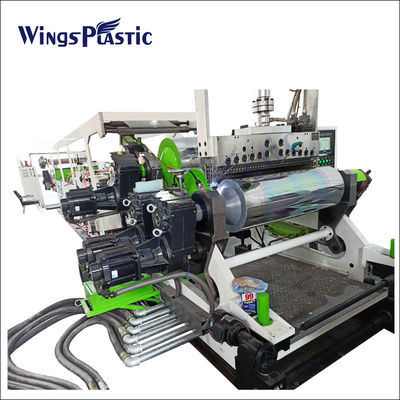 Hoge prestaties ABS PP PE kunststof blad extrusiemachine