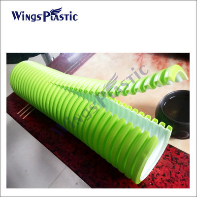 De plastic van de de Pijpuitdrijving van de Rioleringslossing de Lijn Automatische Pe DWC Machine van de Pijpextruder