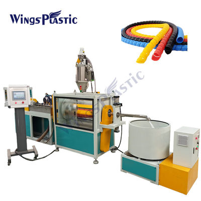 PE Spiraalvormige Wacht Hose Extruder Machine met PLC Controlesysteem