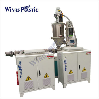 PE Spiraalvormige Wacht Hose Extruder Machine met PLC Controlesysteem