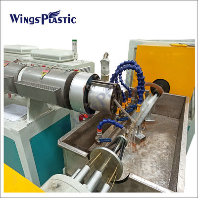 PE Spiraalvormige Wacht Hose Extruder Machine met PLC Controlesysteem