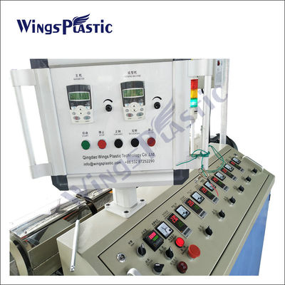 High Performance Plastic Single Wall Corrugated Pipe Machine met PLC-besturingssysteem