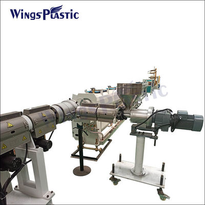 Automatische plastic HDPE PE PP elektrische leidingsbuismachine water HDPE buismachine
