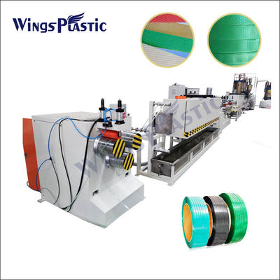 Automatische kunststof band extrusie lijn pet band productie lijn pet band productie machine
