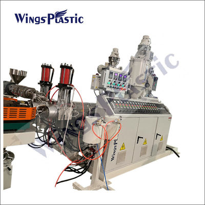 Professionele HDPE-PVC-plastiekbuis extruder voor dubbelwandige golfbuis