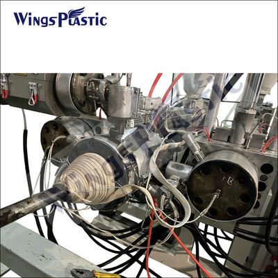 Professionele HDPE-PVC-plastiekbuis extruder voor dubbelwandige golfbuis