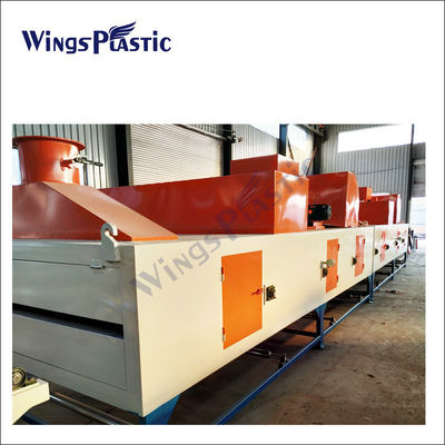 420kw hoofdmotorvermogen PVC poeder PVC spoel lus mat extruder machine