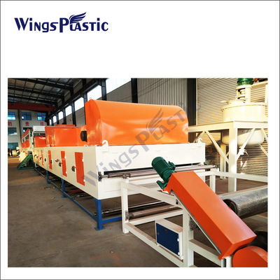 420kw hoofdmotorvermogen PVC poeder PVC spoel lus mat extruder machine
