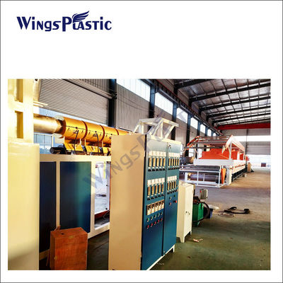 420kw hoofdmotorvermogen PVC poeder PVC spoel lus mat extruder machine