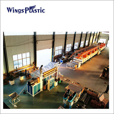 Siemens Motor Plastic Mat Making Machine voor PVC-poeder en additieve productie