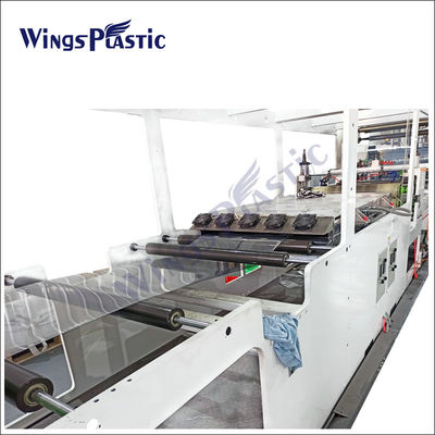 Aangepaste PET PS Plaat Extrusie Lijn PLC Control Plastic Transparent Plaat Maker