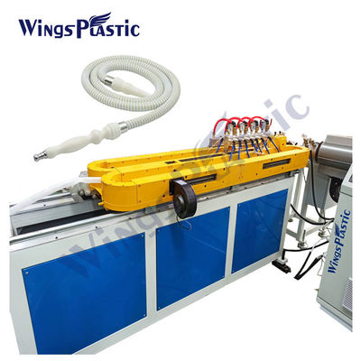 High Speed Water Smoking Pipe Extruder Shisha gegolfde slang maken machine