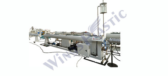 Automatische plastic PE elektrische buis extrusie lijn PPR PERT water gaspijp machine