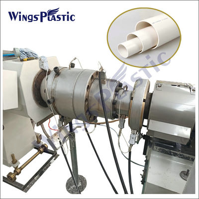 High Speed Plastic Pipe Extruder Machine / Pvc Pipe Making Machine met aangepaste spanning