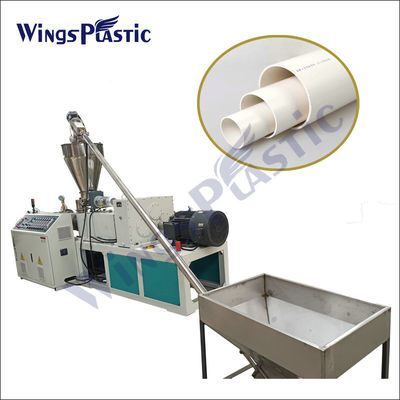 High Speed Plastic Pipe Extruder Machine / Pvc Pipe Making Machine met aangepaste spanning