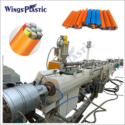 PE-microduct-optische kabelbescherming Casing Pipe Extrusion Making Machine Line Single Screw