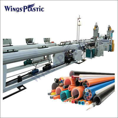 PE-microduct-optische kabelbescherming Casing Pipe Extrusion Making Machine Line Single Screw